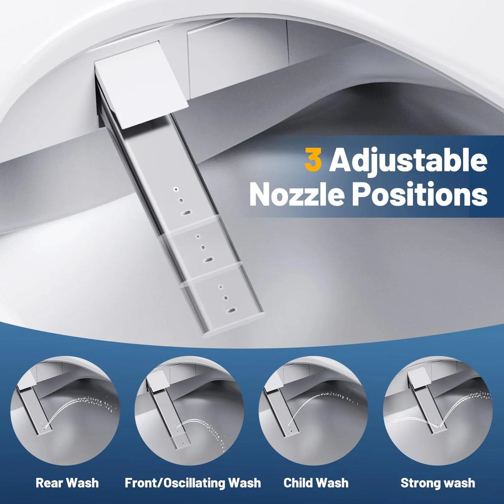 AMAZINGBIDET Electric Bidet Seat – Warmth. Hygiene. Comfort.