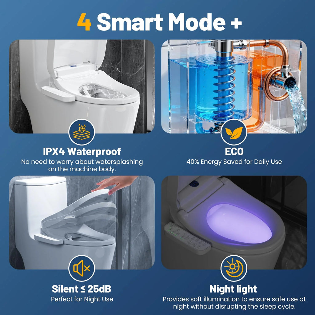 AMAZINGBIDET Electric Bidet Seat – Warmth. Hygiene. Comfort.