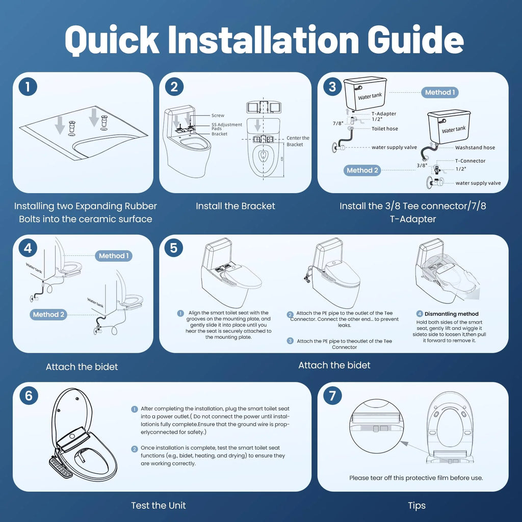 AMAZINGBIDET Electric Bidet Seat – Warmth. Hygiene. Comfort.